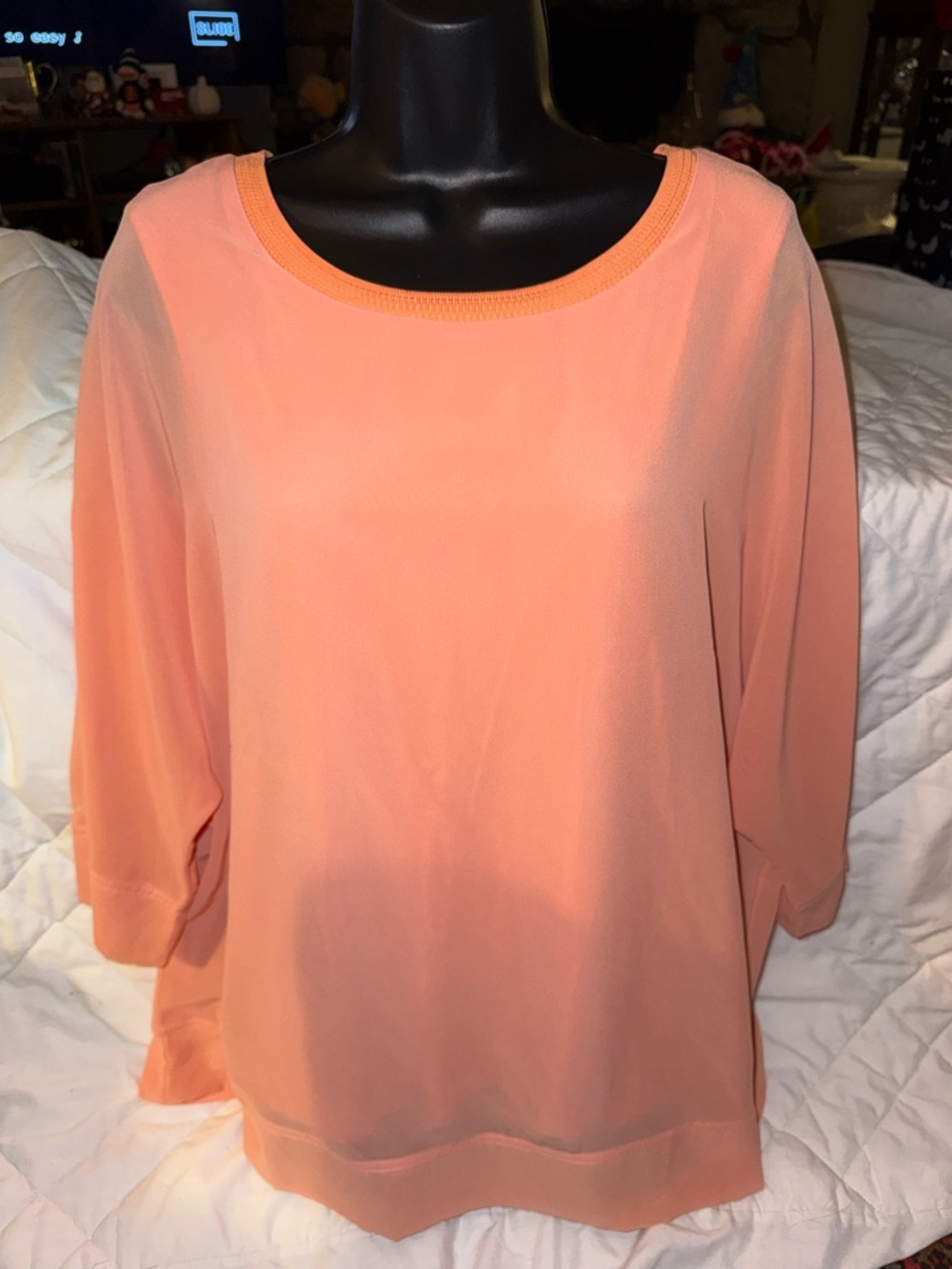 Long Tall Sally Chiffon Lined Top